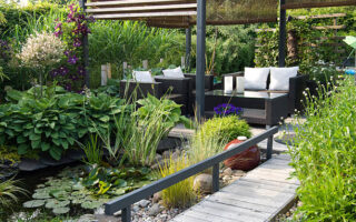 modernen Gartenausstattung