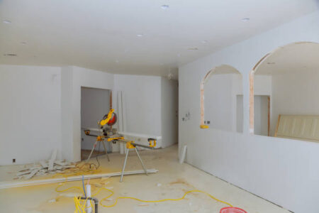 Renovierung von Büroräumen