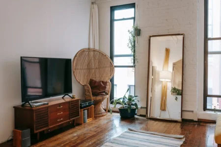 Größe des Fernsehers